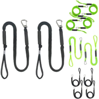 4Ft Boat Bungee Dock Line With Hook Mooring Rope Boat Accessories For Boats Pontoon Kayak