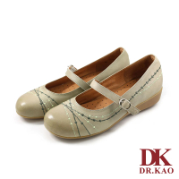 【DK 高博士】氣質少女風格 空氣娃娃女鞋 87-9831-99(淺綠)