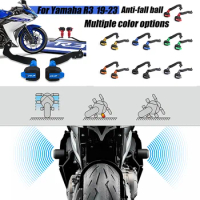 Motorcycle CNC YZF-R3 YZF R3 2019 2020 2021 2022 2023 Engine Crash Pads Exhaust Sliders Body Protect