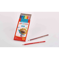 SIMBALION 雄獅 CP401/CP-401 水性色鉛筆/色筆 12色 紙盒