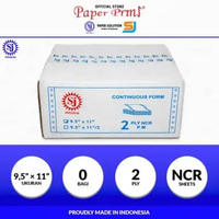 SJ Premium Kertas Continuous Form 2PLY NCR 9,5" x 11"