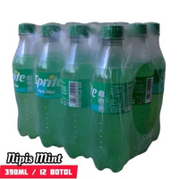 Sprite Nipis Mint 12 Botol Minuman Fanta Coca Cola 390ml Grosir Soda Drink Gembira Grosiran Lusinan