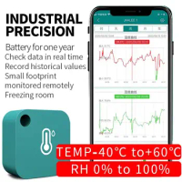 WiFi Temperature Humidity Sensor Datalogger Wireless Thermometer Hygrometer Remote Alarm Monitor For Refrigerator Fridge Freezer