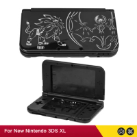 NEW Black Limited Top &amp; Bottom Full Housing Shell Case Replacement Console Case Faceplate Cover For NEW 3DS LL/XL Accessories