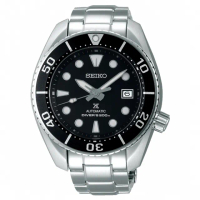 【SEIKO 精工】PROSPEX DIVER SCUBA 黑水鬼廣告款潛水機械錶/45mm雙11限定(6R35-00A0D SPB101J1)