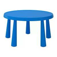MAMMUT 兒童桌, 室內/戶外用 藍色, 85 公分