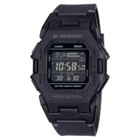 【CASIO 卡西歐】G-SHOCK 藍牙 計步 大膽輕巧 運動手錶 _黑 41.5mm(GD-B500-1)