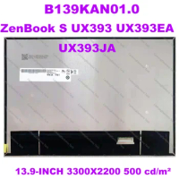 13.9 Inch 3300X2200 B139KAN01.0 Laptop Screen panel Assembly For ASUS ZenBook S UX393EA UX393ja UX393 Display Replacement