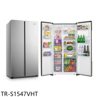 大同【TR-S1547VHT】547公升變頻超薄對開雙門銀色冰箱(含標準安裝)(7-11商品卡400元)