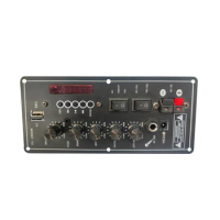 30W-120W Power Amplifier Board Audio Bluetooth Amplificador USB Dac FM Radio TF Player Subwoofer DIY Amplifiers