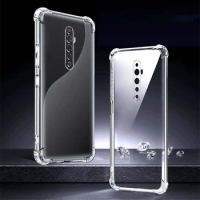 Clear Phone Case For OPPO Reno 2Z 2F Z Case Shockproof Soft Back Cover Silicone Case For Oppo Reno2 Z F Transparent Case Fundas