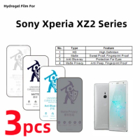 3pcs HD Hydrogel Film For Sony Xperia XZ2 Matte Screen Protector For Xperia XZ2 Compact Premium Eye Care Privacy Protective Film