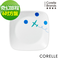 【美國康寧】CORELLE奇幻旅程方形6吋餐盤