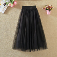 Kids skirt girl gauze skirt white long skirt Outfit For Kids Girls