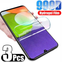 3PCS Hydrogel Film For Samsung Galaxy A22 A32 A42 A52 A72 5G Full Cover Screen Protector Film For Samsung A12 A32 A52 A72 Film