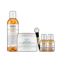 【契爾氏】官方直營 金盞花毛孔淨緻組(Kiehl’s/金盞花化妝水250ml+白泥面膜125ml)