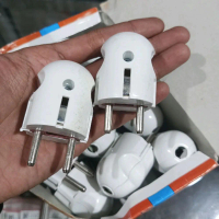 Steker Arde Endok / Colokan Listrik Steker Telur / Steker Bulat Dexicon