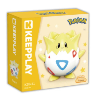 【ToysRUs 玩具反斗城】Keeppley Pokemon 寶可夢 圓頭系列積木 波克比(兒童 玩具 積木 公仔)