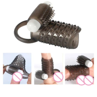 12 Vibrations Modes Penis Rings Stimualting Ring Clitoral Vibrator Massager Adul 20RE