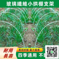 【農用拱棚桿 免運】棚架 拱棚支架 防蟲網支架 菜棚支架 小拱棚支架 菜園纖維桿 支撐桿 防曬大棚 玻璃纖維棒