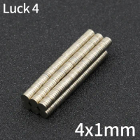 100/200/500/1000Pcs Small Round Magnet 4x1 Neodymium Magnet N35 4mm x 1mm Permanent NdFeB Super Strong Powerful Magnets imans
