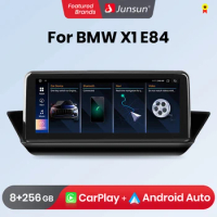 Junsun AI Voice Wireless CarPlay Andorid Auto Car Radio For BMW X1 E84 2009 - 2015 Multimedia DSP GPS 2din Autoradio