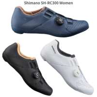 2021 New shimano SH RC3 RC300 Women Road Shoes Vent Carbon Road Shoes SH-RC3 Road Lock shoes RC3 cycling shoes