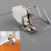 Domestic sewing machine 5mm walking foot janome even feed low shank