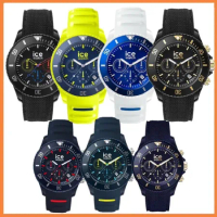 【Ice Watch】三眼計時活力系列 40mm 矽膠錶帶-多款任選