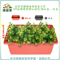 【綠藝家】我家菜園種植專用盆大型(PP耐衝擊塑膠加強型)(磚紅色、棕色)