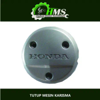 TUTUP COVER MESIN - Honda Karisma Silver / Abu2