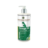 【NAS】 Natural Animal Solutions100%天然草本系列保健品-Omega 3, 6 & 9鱈魚肝油 (犬) 500ml(購買第二件贈送寵物零食x1包)
