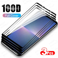 3Pcs Screen Protector For Sony Xperia 5 V 5G Tempered Glass for Sony Xperia5V Xperia5 V 5V V5 2023 6.1'' XQ-DE54 Full Cover Film