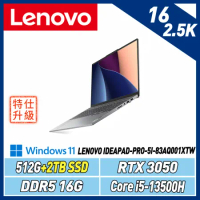 【改機升級】Lenovo 聯想 IdeaPad Pro 5 83AQ001XTW(i5/16G/512G+2TB