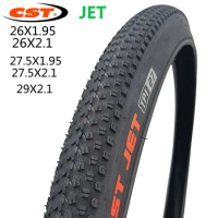 CST JET C-1820 Mountain MTB Bike Tire 27TPI Wire Bicycle Tyre pneu 26X1.95 27.5X1.95 27.5X2.1 Red Logo 26x2.1 29x2.1 White Logo