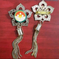 Pin dharma wanita model kembang rantai - pin dharma wanita Elegan