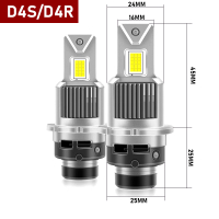CODTuffoo Bộ 2 Đèn Cos / Đèn Pha led d2s / d2r / d4s / d4r canbus Eror free 6000k Màu Trắng Cho Xe H