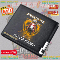 DOMPET FREE FIRE ANAK LAKI-LAKI CHARACTER FREE FIRE FF ANAK PEDANG KECE - DOMPET LIPAT ANAK MURAH BE