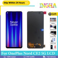 Original 6.43" For OnePlus Nord CE 2 5G LCD Screen Display Touch Panel Digitizer For OnePlus Nord CE2 5G IV2201 LCD Replacement