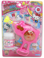 Hello Kitty 泡泡槍玩具，手壓式泡泡槍/吹泡泡玩具/泡泡水/水槍/電動泡泡槍，X射線【C011791】