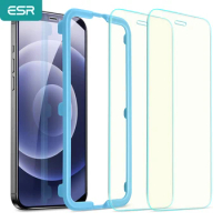 ESR Screen Protector for iPhone 12 Anti Blue-Ray Tempered Glass for iPhone 12 Pro Max 12 Mini Full Cover Protective Film Glass