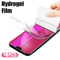 4pcs Hydrogel Film screen protector for huawei p30 pro lite mate 40 30 20 Pro lite Protective film for huawei p50 p40 pro lite
