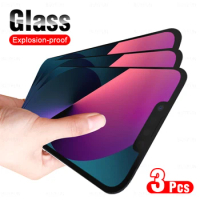 3PCS Full Cover Tempered Glass Screen Protector Case For iPhone 13 Pro Max 13 pro iPhone 13 13 mini