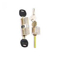 Practice Transparent Lock for Locksmith Lock Picking,Multiple Transparent Lock Combinations for Pick Training