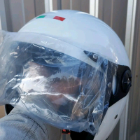 Helm Vespa Scoop White Italy