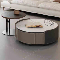 Unique Regale Coffee Tables Round Sofa Side Storage Entrance Coffee Tables Unbreakable Italian Stolik Kawowy Home Decorations