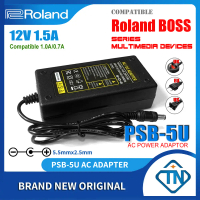 อะแดปเตอร์ AC/DC 12V 1.5A PSB-5U สำหรับ ROLAND FP-10 FP-18 BK RD-88 Digital Piano Fantom 06 SuperNAT