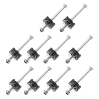10 Sets Trampoline Screw Kids Long Screws Fixed Tools for Trampolines Fixing Children Nuts