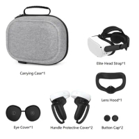 Carrying Case For Oculus Quest 2 VR Halo Strap for Oculus Quest 2 Elite Strap Fit Head Comfortable For Quest2 Game Accessories