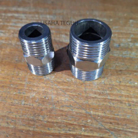 Double Nepel Stainless / Dobel Nepel / Double Neppel / Double Nipple